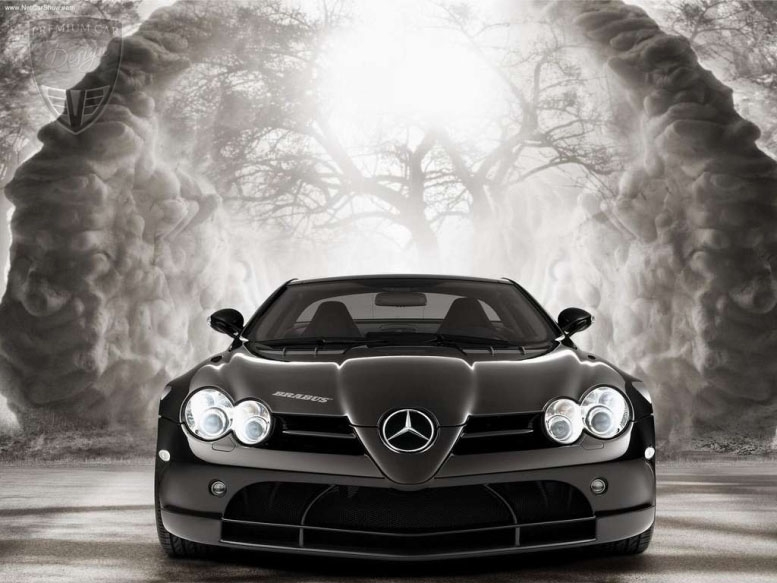 MERCEDES-BENZ SLR MCLAREN C199 Roadster Brabus Tuning MERCEDES-BENZ SLR MCLAREN C199 Roadster Brabus Tuning