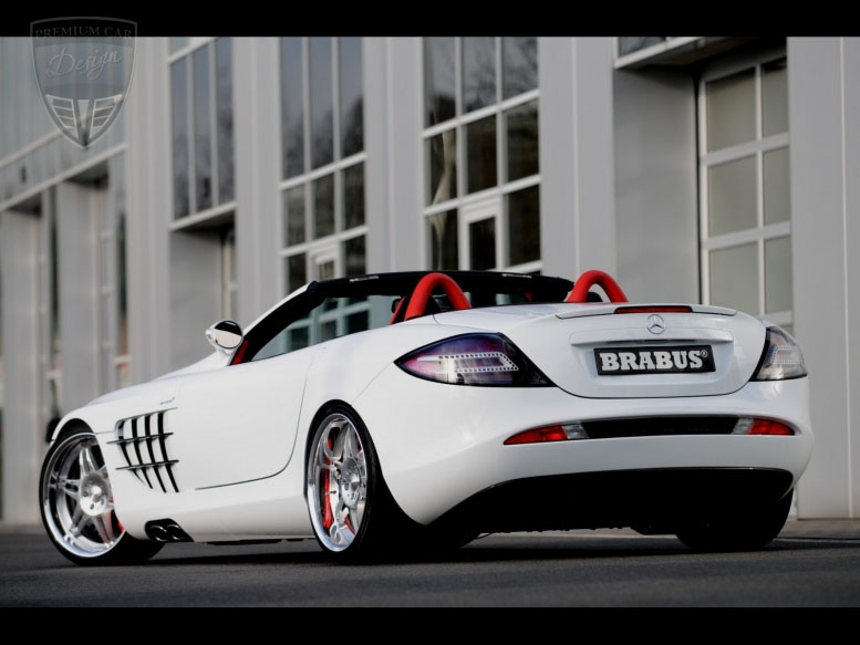 MERCEDES-BENZ SLR MCLAREN C199 Roadster Brabus Tuning MERCEDES-BENZ SLR MCLAREN C199 Roadster Brabus Tuning