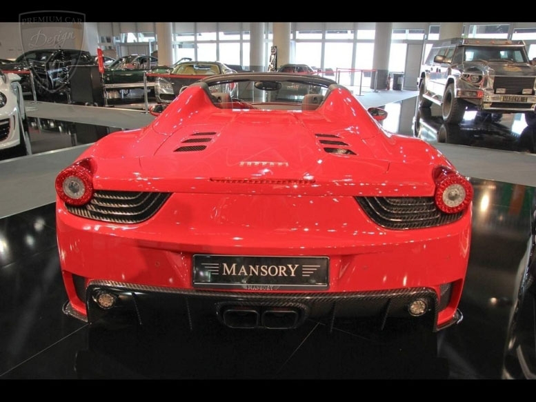 FERRARI 458 Italia Coupé/Cabriolet Mansory Tuning FERRARI 458 Italia Coupé/Cabriolet Mansory Tuning