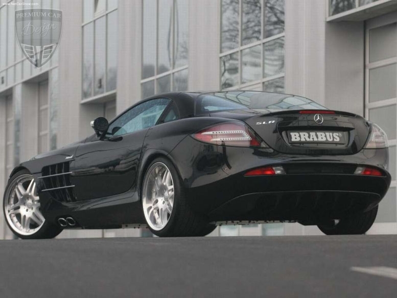 MERCEDES-BENZ SLR MCLAREN C199 Roadster Brabus Tuning MERCEDES-BENZ SLR MCLAREN C199 Roadster Brabus Tuning
