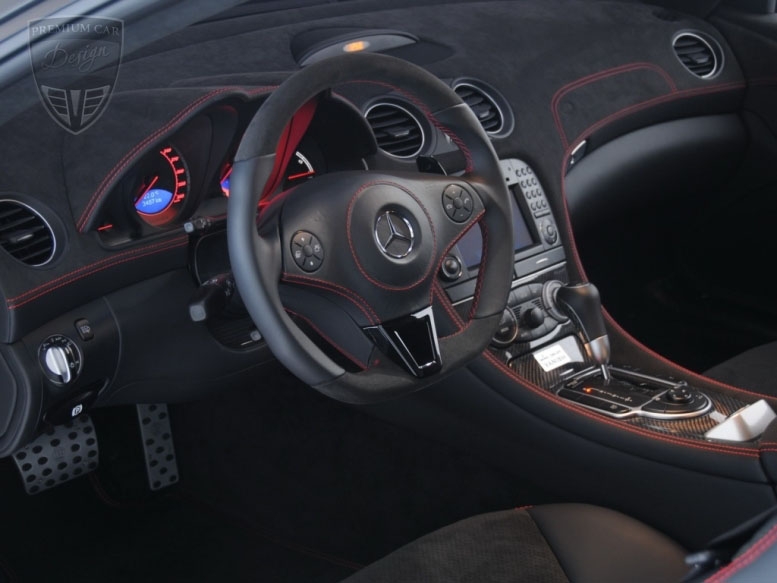 MERCEDES-BENZ SL R230 Facelift Roadster Brabus Tuning MERCEDES-BENZ SL R230 Facelift Roadster Brabus Tuning