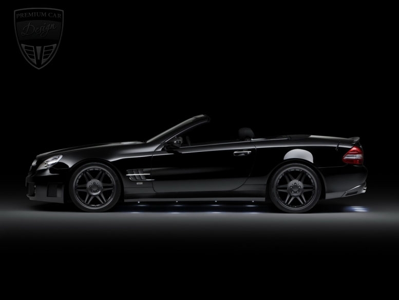 MERCEDES-BENZ SL R230 Facelift Roadster Brabus Tuning MERCEDES-BENZ SL R230 Facelift Roadster Brabus Tuning
