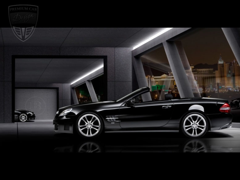 MERCEDES-BENZ SL R230 Roadster Brabus Tuning MERCEDES-BENZ SL R230 Roadster Brabus Tuning