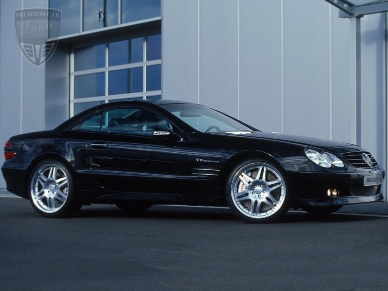 MERCEDES-BENZ SL R230 Roadster Brabus Tuning MERCEDES-BENZ SL R230 Roadster Brabus Tuning