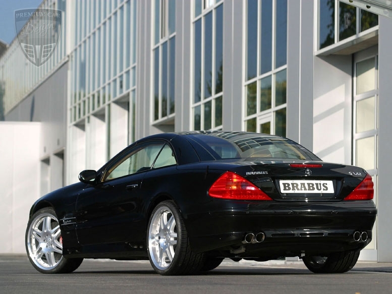 MERCEDES-BENZ SL R230 Roadster Brabus Tuning MERCEDES-BENZ SL R230 Roadster Brabus Tuning