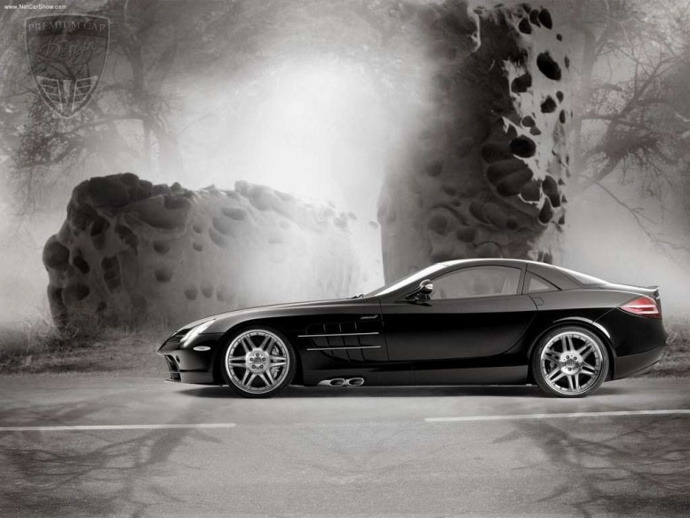 MERCEDES-BENZ SLR MCLAREN C199 Roadster Brabus Tuning MERCEDES-BENZ SLR MCLAREN C199 Roadster Brabus Tuning