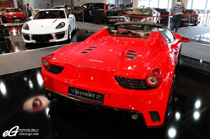 FERRARI 458 Italia Coupé/Cabriolet Mansory Tuning FERRARI 458 Italia Coupé/Cabriolet Mansory Tuning