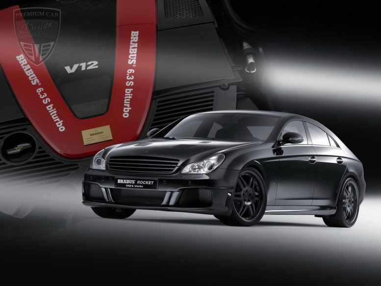 MERCEDES-BENZ CLS C219 Coupé Brabus Tuning MERCEDES-BENZ CLS C219 Coupé Brabus Tuning