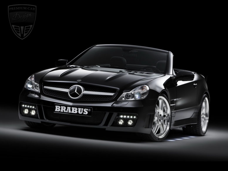 MERCEDES-BENZ SL R230 Facelift Roadster Brabus Tuning MERCEDES-BENZ SL R230 Facelift Roadster Brabus Tuning