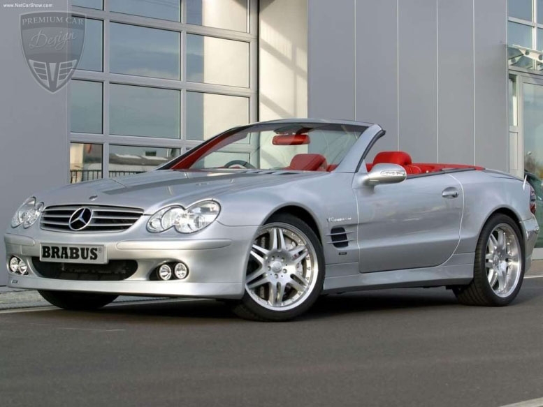 MERCEDES-BENZ SL R230 Roadster Brabus Tuning MERCEDES-BENZ SL R230 Roadster Brabus Tuning