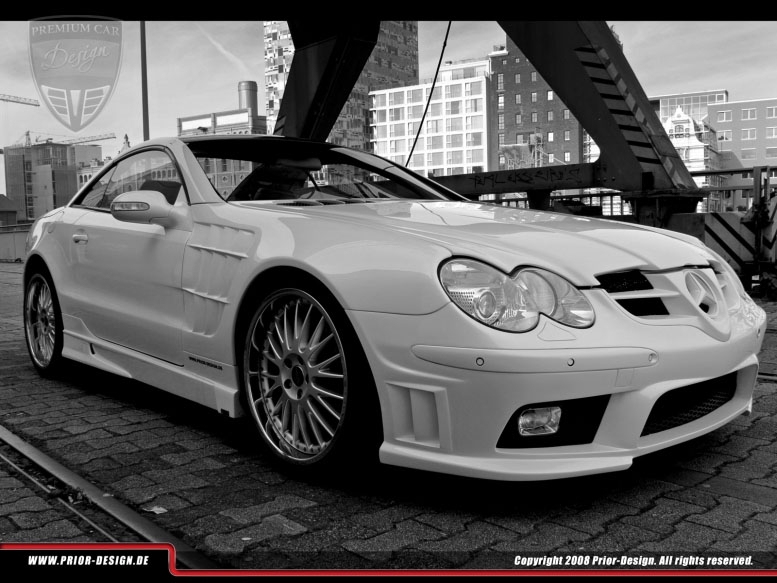 MERCEDES-BENZ SL R230 Roadster Prior-Design Tuning MERCEDES-BENZ SL R230 Roadster Prior-Design Tuning