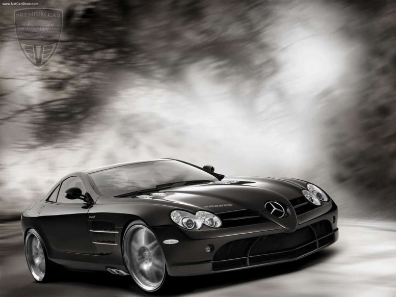 MERCEDES-BENZ SLR MCLAREN C199 Roadster Brabus Tuning MERCEDES-BENZ SLR MCLAREN C199 Roadster Brabus Tuning