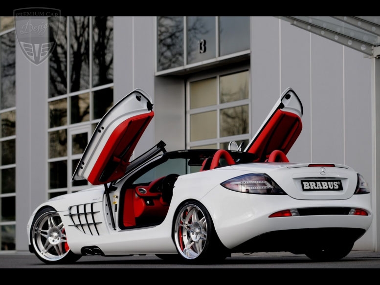 MERCEDES-BENZ SLR MCLAREN C199 Roadster Brabus Tuning MERCEDES-BENZ SLR MCLAREN C199 Roadster Brabus Tuning
