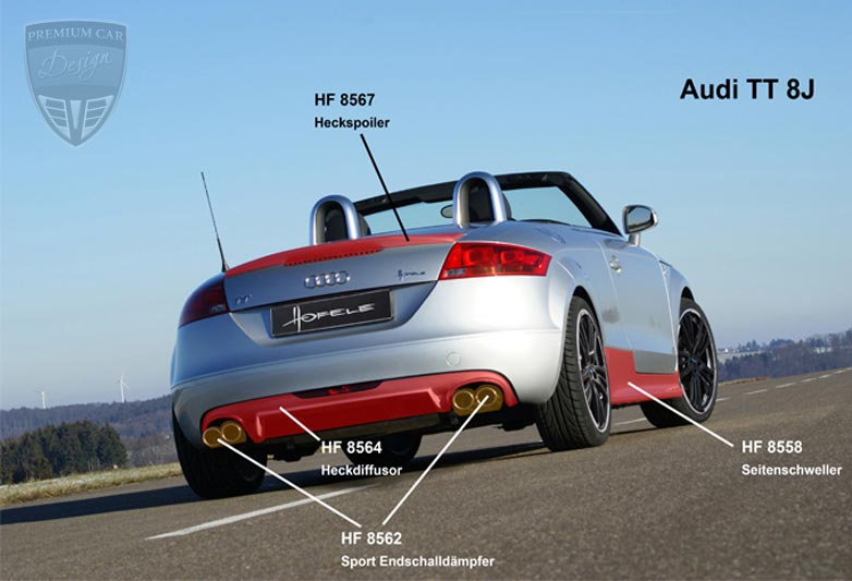AUDI TT TT (8J) 2006- Hofele Tuning AUDI TT TT (8J) 2006- Hofele Tuning